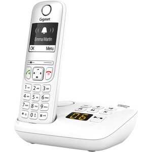 Siemens Téléphone répondeur sans fil Gigaset AS690A - blanc