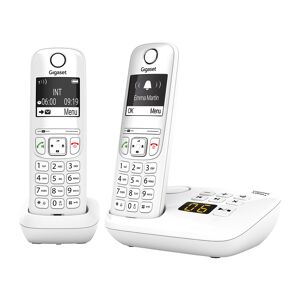 Siemens Pack duo téléphone répondeur sans fil Gigaset AS690A - blanc