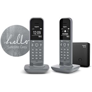 Siemens Telephone sf dect duo cl390 gris Gigaset L36852-H2902-N103 - Publicité