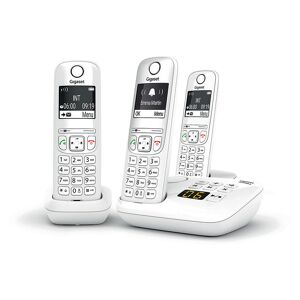 Siemens Telephone sf dect trio as690a blanc Gigaset L36852-H2836-N112 - Publicité