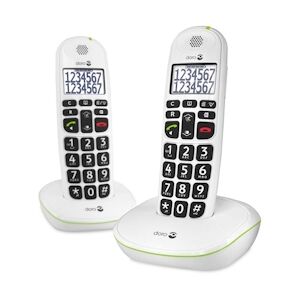 Doro Telephone Sans Fil Doro Phoneeasy 110 Duo White