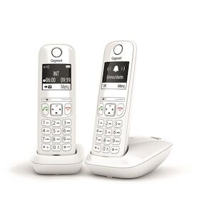 Siemens Gigaset Téléphone résidentiel sans répondeur AS690DUOW - Publicité