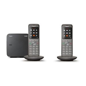 Telephone Sans Fil Siemens Giga Cl 660 Duo Anthracite - Publicité