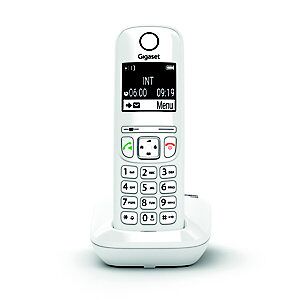 Siemens Gigaset Téléphone sans fil AS690 - Blanc - Publicité