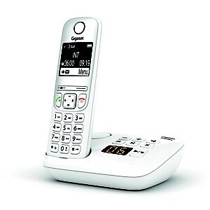 Siemens Gigaset Téléphone sans fil AS690A avec répondeur - Blanc - Publicité