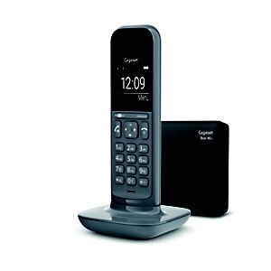Siemens Gigaset Téléphone sans fil CL390A répondeur gris foncé - Publicité