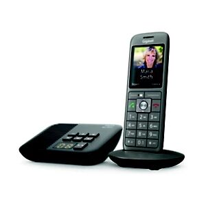 Siemens Gigaset Téléphone sans fil CL660A, avec répondeur - Anthracite - Publicité