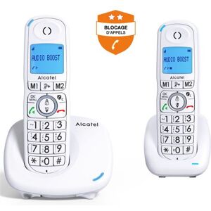 Alcatel-lucent Téléphone sans fil ALCATEL XL 585 DUO BLANC Blanc - Publicité