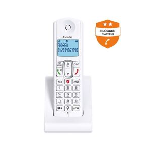Téléphone sans fil Alcatel Solo Blanc Blanc - Publicité