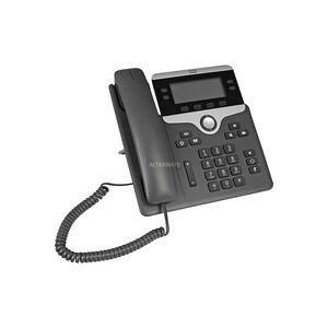 Cisco 7841 téléphone fixe Noir, Argent 4 lignes LCD, Téléphone VoIP - Publicité