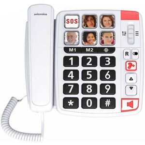 Swissvoice Xtra 1110 - Téléphone filaire > Téléphone grosses touches - Publicité