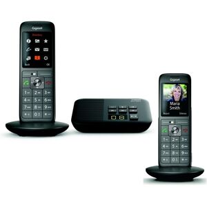 Siemens Gigaset CL660A Duo - Telephone sans fil  Telephone DECT avec repondeur  Pack duo / trio