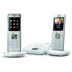 Siemens Gigaset CL660A Duo Blanc  - Téléphone sans fil > Téléphone DECT avec répondeur > Pack duo / trio - Publicité