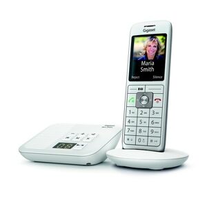 Siemens Gigaset CL660A Blanc Telephone sans fil Telephone DECT avec repondeur
