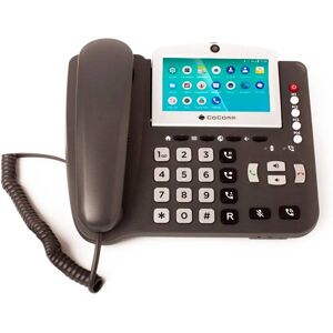 CoComm - F840 - Telephone filaire  Telephone fixe avec carte sim