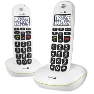 Doro PhoneEasy 110 Duo Blanc - Téléphone sans fil > Modèles à grosses touches - Publicité