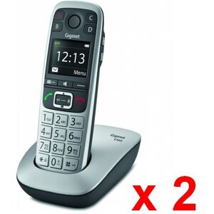 Siemens Gigaset E560 Duo - Telephone sans fil  Telephone DECT  Pack duo / trio