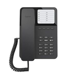Siemens Téléphone filaire Gigaset Desk 400 - Noir - Publicité
