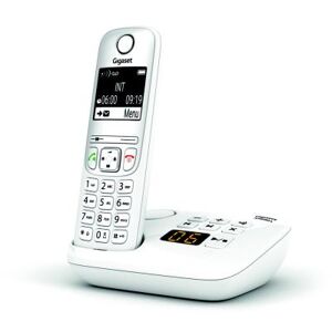 Siemens Téléphone sans fil AS690A avec répondeur Gigaset - blanc - Publicité