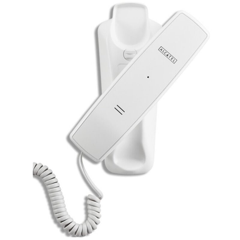 Alcatel Temporis 10 blanc - Téléphone filaire > Téléphone analogique > Téléphone sans écran