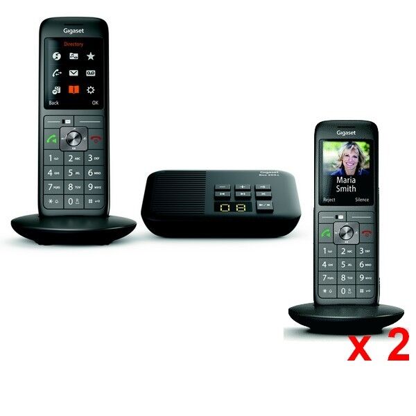 Siemens Gigaset CL660A Trio - Téléphone sans fil > Téléphone DECT avec répondeur > Pack duo / trio