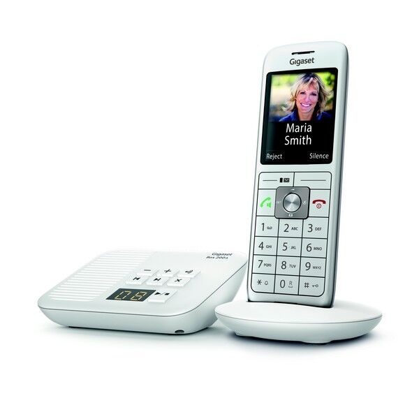 Siemens Gigaset CL660A Blanc - Téléphone sans fil > Téléphone DECT avec répondeur