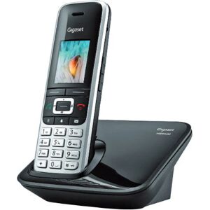 Siemens Gigaset Premium 100 Telefono DECT Identificatore di chiamata Nero, Argento