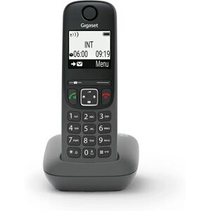 Siemens Gigaset AS490 telefono Telefono analogico/DECT Identificatore di chiamata Nero