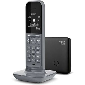 Siemens Gigaset CL390 Telefono analogico/DECT Identificatore di chiamata Grigio