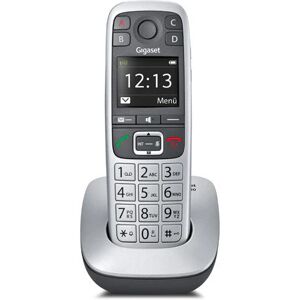 Siemens Gigaset E 560 Telefono DECT Identificatore di chiamata Nero, Argento