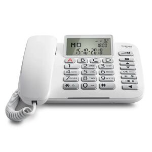 Siemens Gigaset DL580 Telefono analogico Identificatore di chiamata Bianco