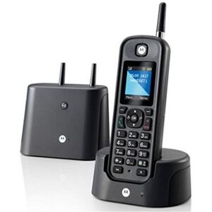 Motorola O201 Telefono DECT Identificatore di chiamata Nero (107O201NEGROFIT)