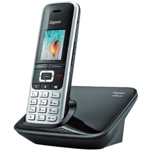 Siemens Gigaset Premium 100 Telefono DECT Identificatore di chiamata Nero, Argento (S30852H2605R111)