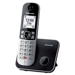 Panasonic KX-TG6851JTB telefono Telefono DECT Identificatore di chiamata Nero, Grigio (KX-TG6851JTB)