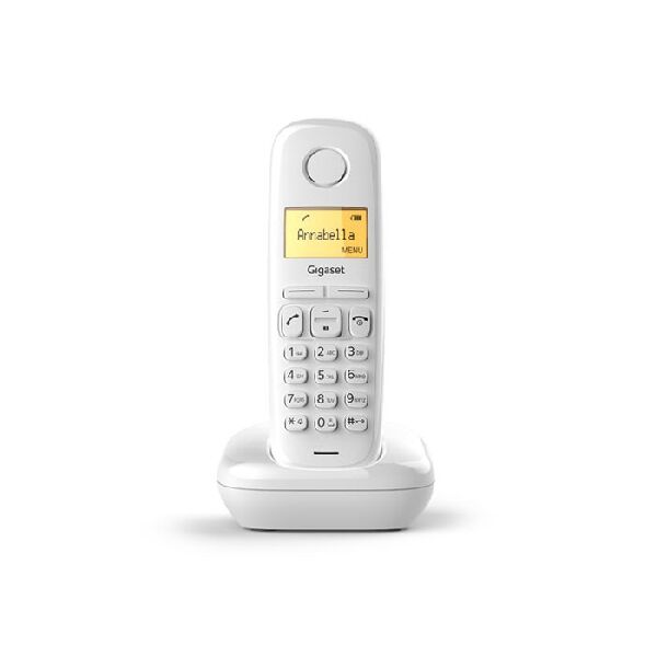 siemens a170 white  a170 telefono analogico/dect identificatore di chiamata bianco