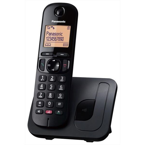 panasonic cordless kx-tgc250jtb-nero