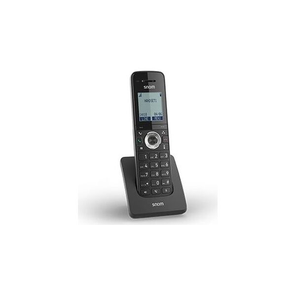 snom 4363 telefono cordless con funzione dect vivavoce display lcd colore nero - 4363 m15 sc