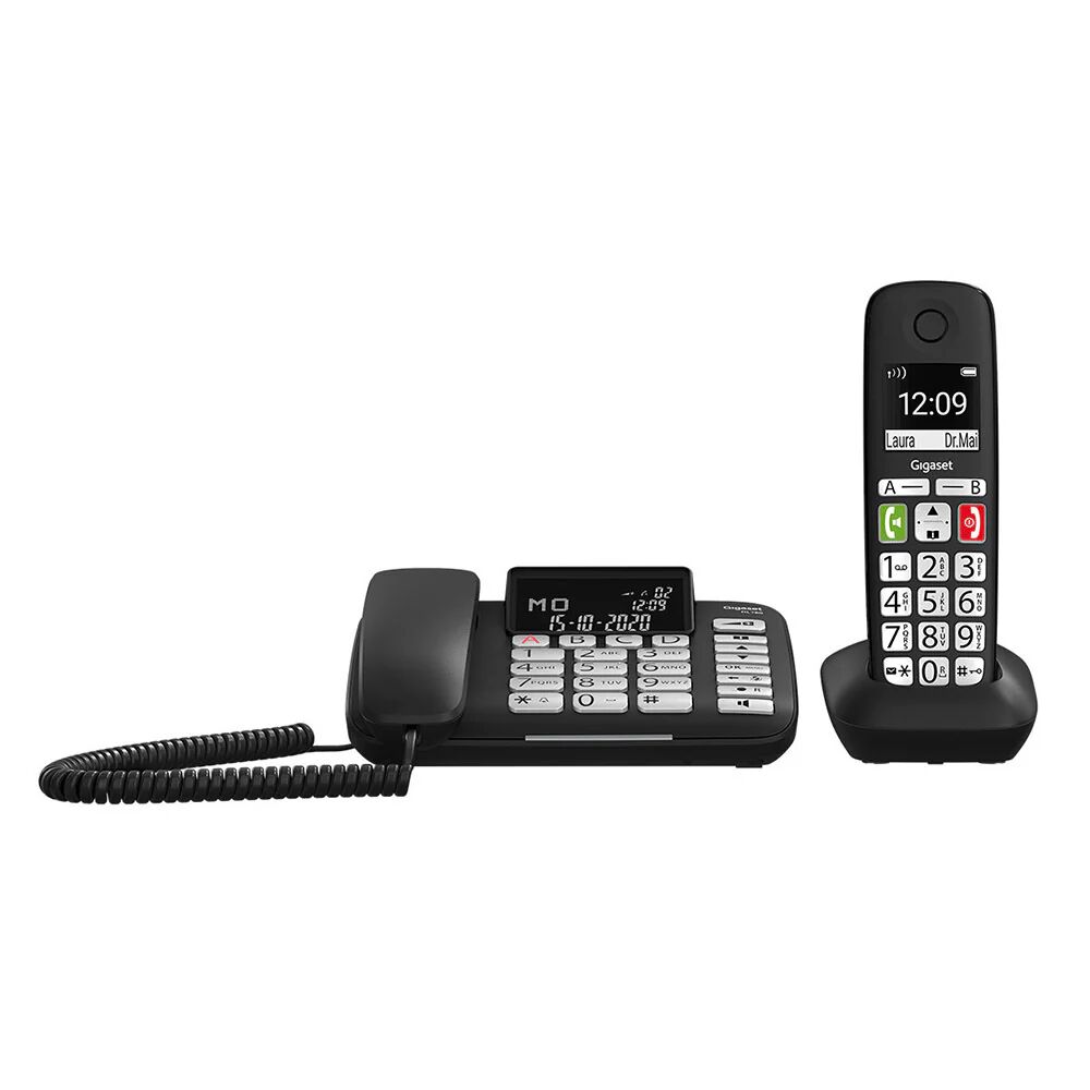 Siemens Gigaset DL780 Plus Telefono analogico/DECT Identificatore di chiamata Nero