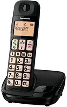 Panasonic KX-TGE110 Telefono DECT Identificatore di chiamata Nero