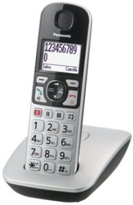 Panasonic KX-TGE510JTS telefono Telefono DECT Identificatore di chiamata Argento (KX-TGE510JTS)