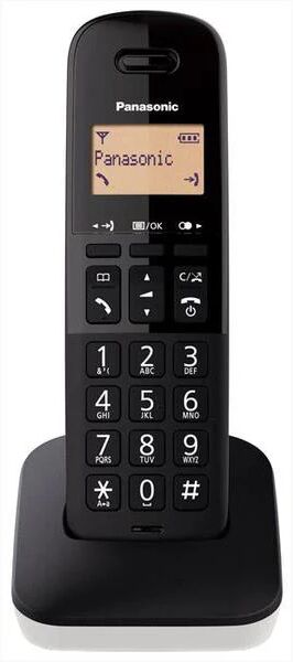 Panasonic KX-TGB610JTW telefono Telefono analogico/DECT Nero, Bianco Identificatore di chiamata