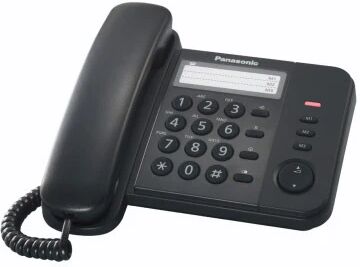 Panasonic KX-TS520EX1B telefono Telefono analogico Nero