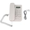 MAGT Telefoon, thuishotel, bekabelde desktop-muur, vaste telefoon met beller-ID-weergave voor thuis/hotel, wit