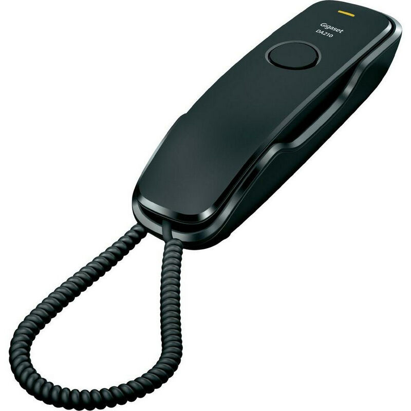 Siemens Gigaset da210 telefone fixo preto