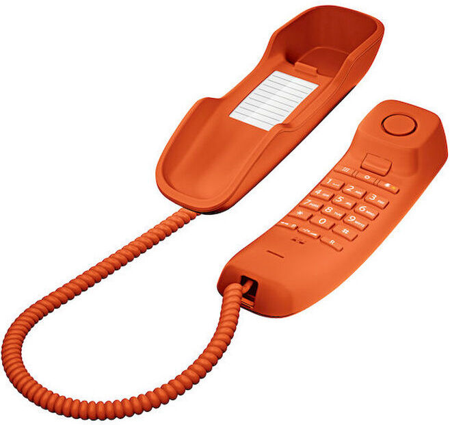 Siemens gigaset da210 telefone fixo laranja