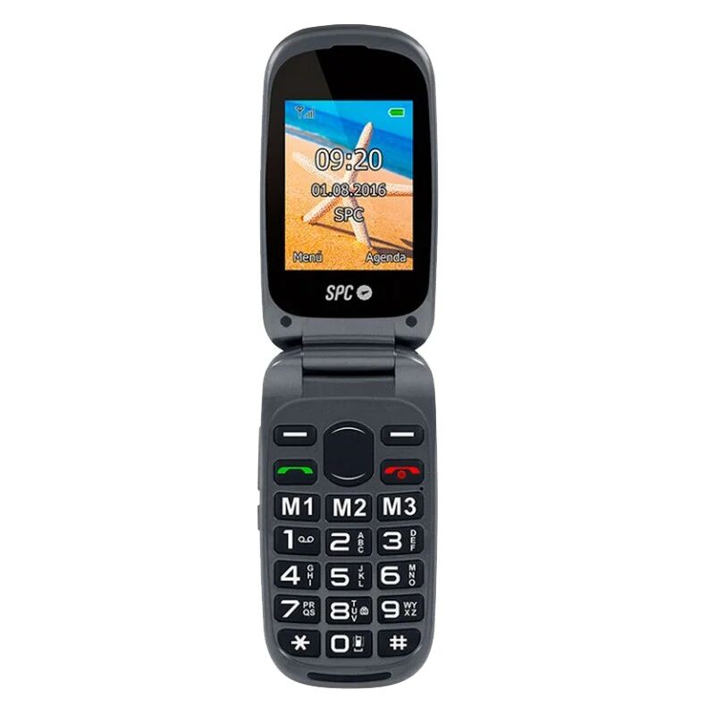 Spc harmony dual sim preto telefone sénior