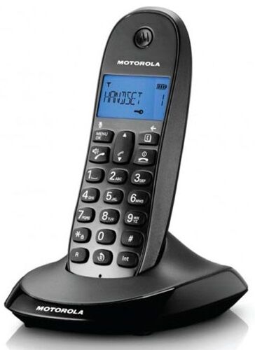 Motorola Telefone Digital S/ Fios Dect (rede Fixa) Preto - Motorola