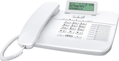 Gigaset Telefone Digital (rede Fixa) C/ Lcd Gigaset Da710 Branco - Siemens