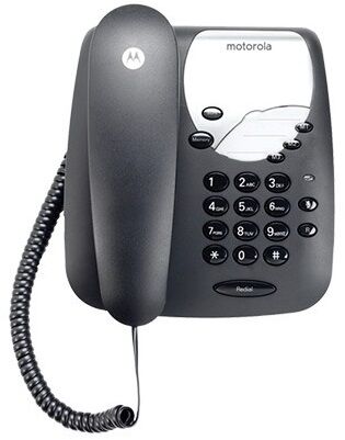 Motorola Telefone C/ Fios Ct1 Preto - Motorola