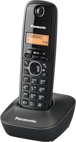 Panasonic Telefone S/ Fios Kx-tg1611 (preto) - Panasonic